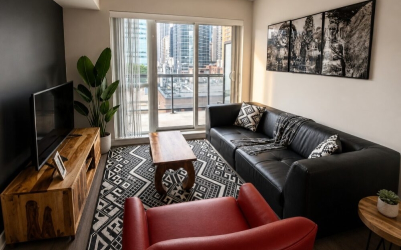Contemporary 1BR Suite in the Heart of Downtown Toronto
