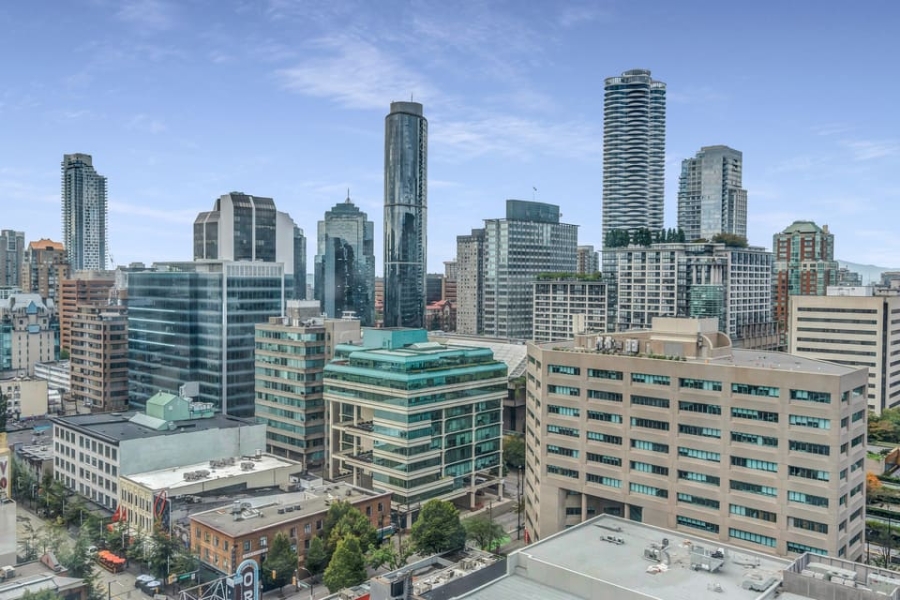 Vancouver city skyline, a top destination for corporate relocation to Vancouver