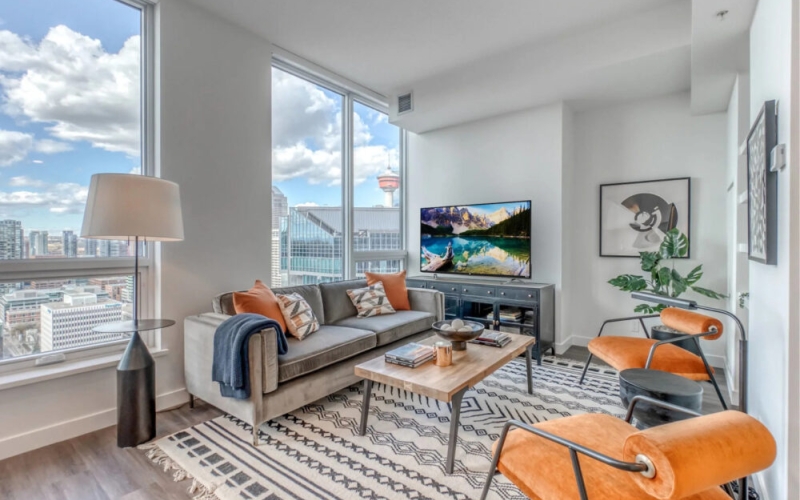 Serviced & Corporate 2 Bedroom Apartment in Calgary