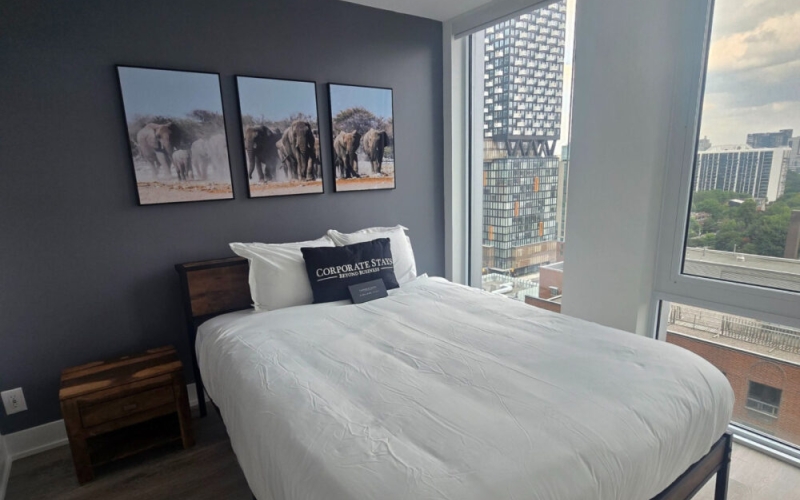 Furnished 2 Bedroom with 2 Bathrooms in Toronto | Elm Ledbury Building