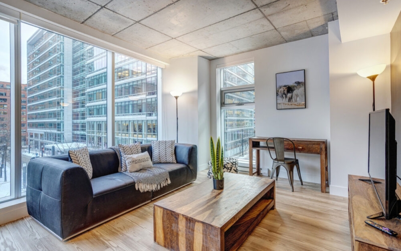Serviced 2 Bedroom Apartment in Montreal | Humaniti Building
