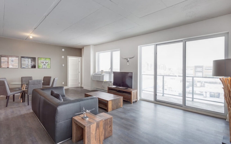 Furnished 3 Bedroom Apartment in Laval | Equinoxe Building