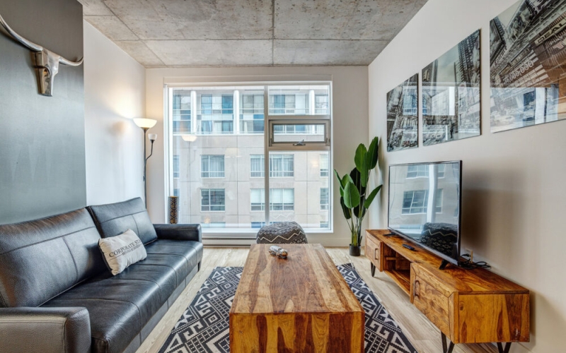 Furnished 2 Bedroom Apartment in Montreal | Humaniti Building