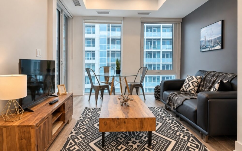 Séjour confortable dans un appartement d'une chambre à Toronto