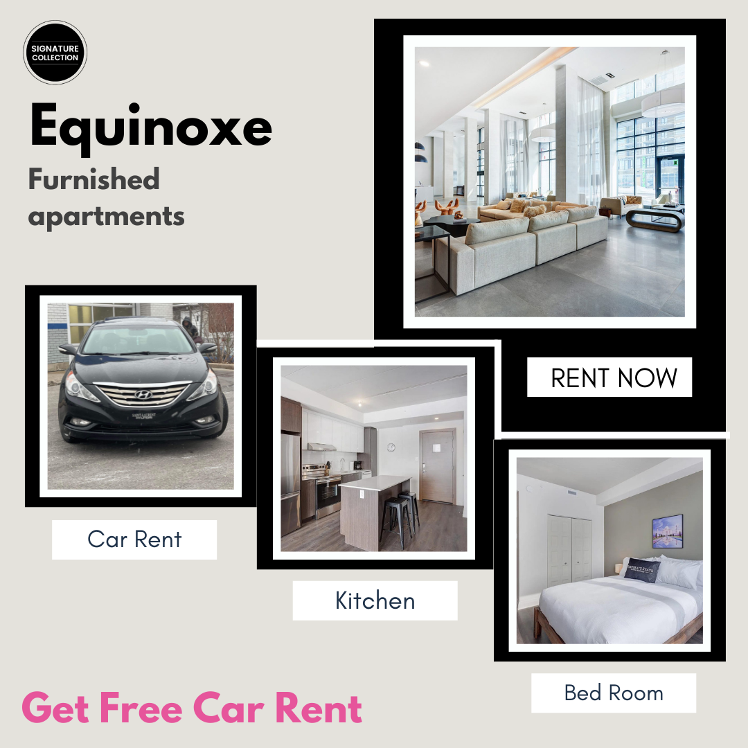 Car rental, relocating to laval, rent apartment in laval,
