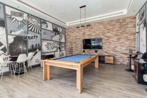 SODO amenities - billards