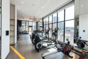 SODO amenities - fitness area