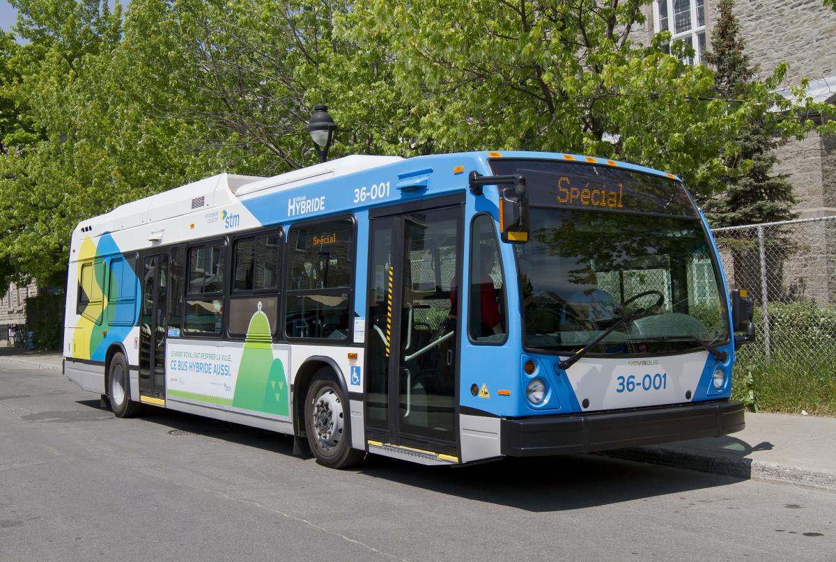 STM bus - Montreal