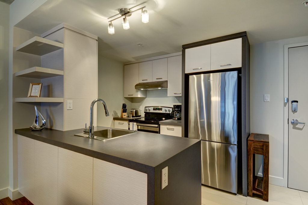 Appartement à louer à La Garde à Québec : 1 chambre à coucher et cuisine