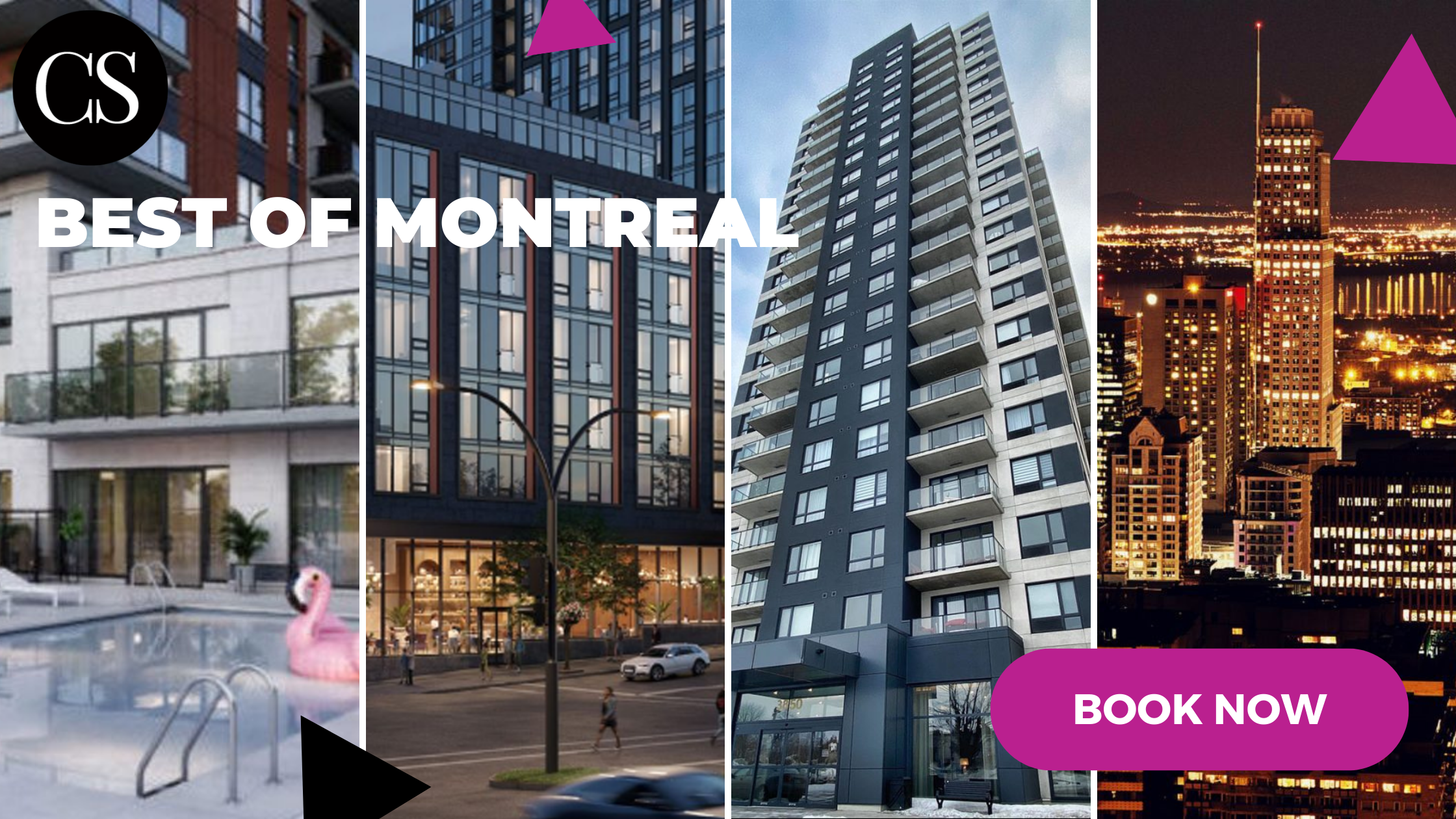 travel to canada, travel to montreal, rentals in montreal,