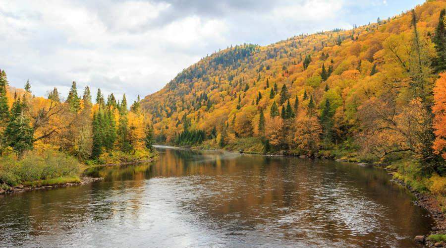 You can have an awesome experience in Jacques Cartier National Park