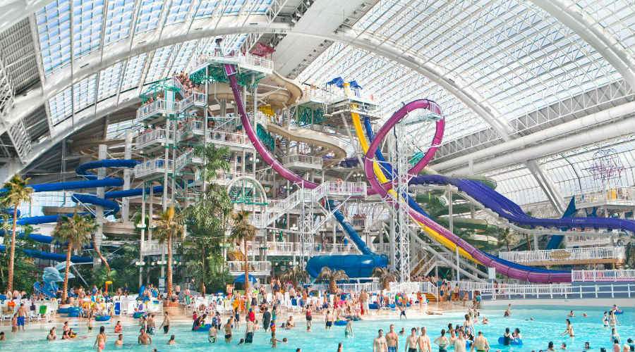 You can enjoy one of the largest mall in the world