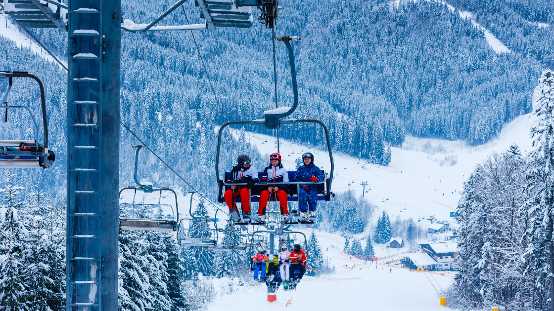 Skiing in Whistler