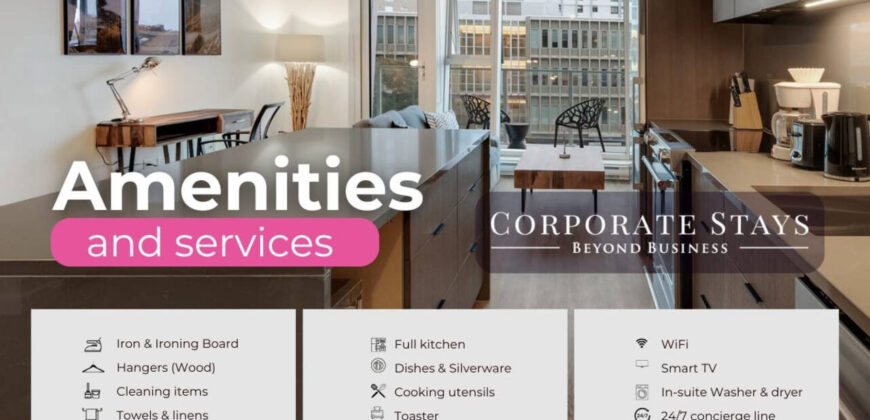 Corporate Stays | Hazel 1 Bedroom W/Den