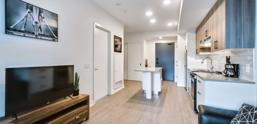 The Lennox – Fully Furnished 1 Bedroom Appartment in Ottawa’s Little Italy (509)