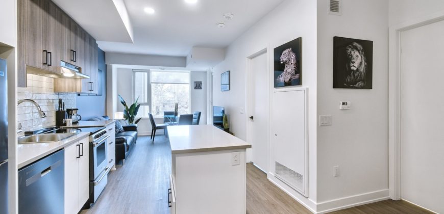 The Lennox – Fully Furnished 1 Bedroom Appartment in Ottawa’s Little Italy (509)