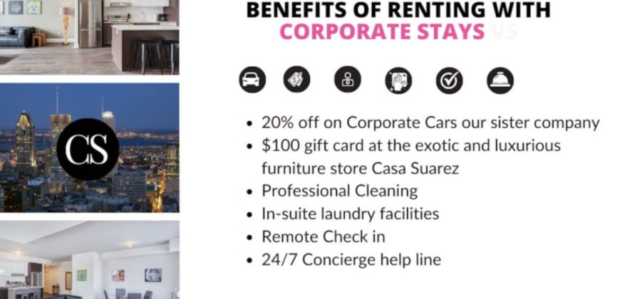 Montreal 1 Bedroom Apartment