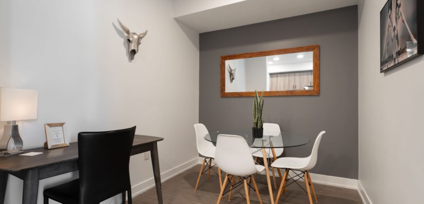 The Lennox – Fully Furnished 1 Bedroom with Den in Ottawa (518)