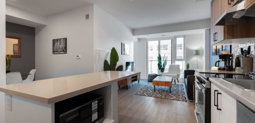 The Lennox – Serviced 1 Bedroom Rental with Den in Ottawa (418)