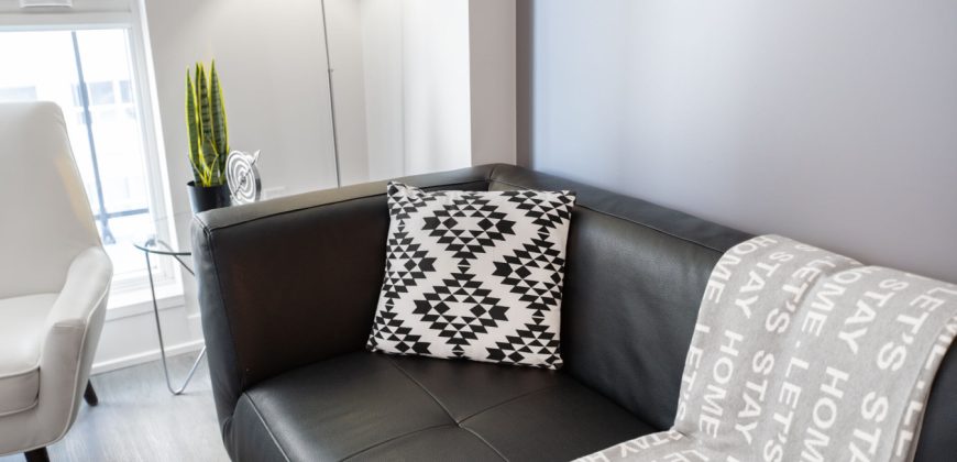 The Lennox – Serviced 1 Bedroom Rental with Den in Ottawa (418)