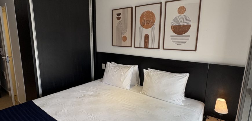 Furnished Studio in São Paulo On Jurupis with City Views, Pool & Gym Access