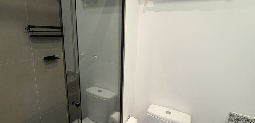 Furnished Studio in São Paulo On Jurupis with City Views, Pool & Gym Access