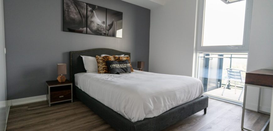 Stylished and Fully furnished 2BR in Toronto