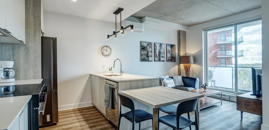 Le Jacob 1 Bedroom – Fully Furnished Appartment in Laval