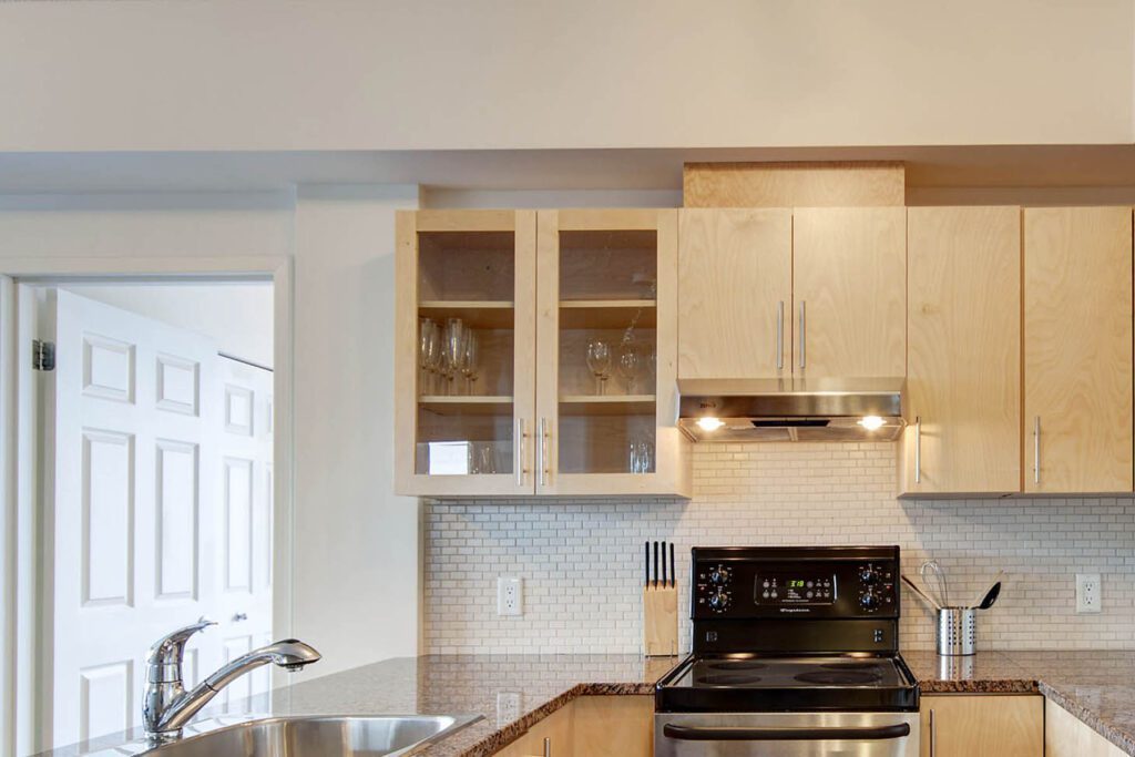 Kitchen at our Montreal's Furnsihed Penthouse - Le 400
