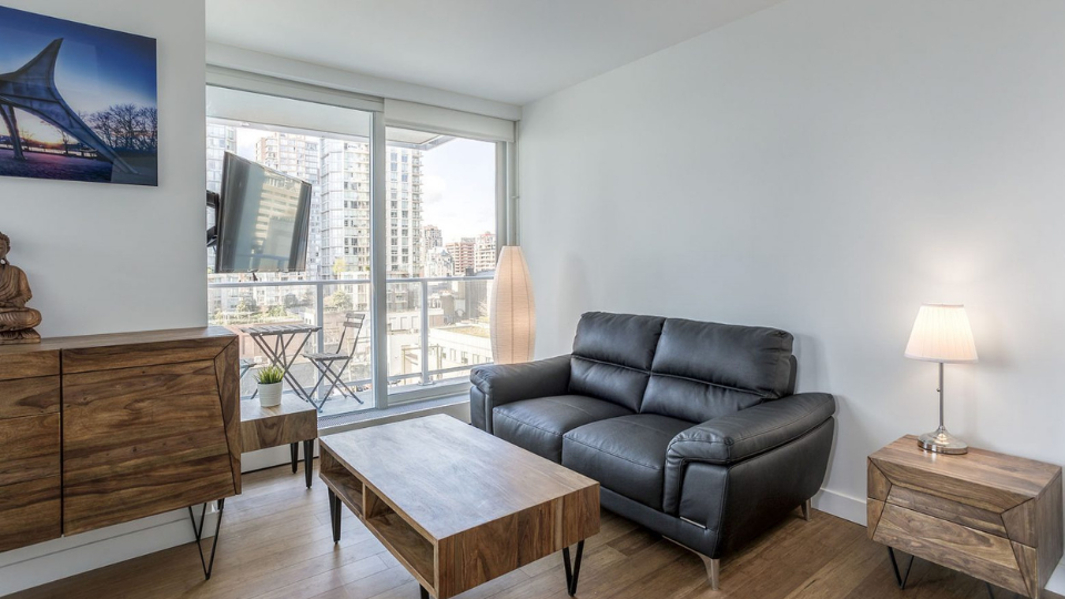 Telus Garden 1-bedroom apartment, Vancouver.