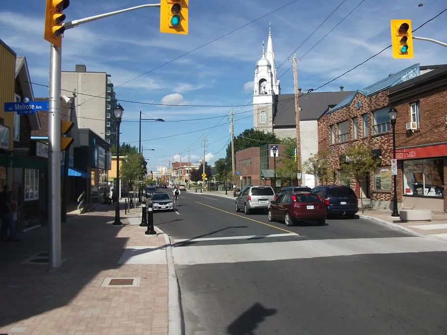 Wellington St. West in Hintonburg, Ottawa