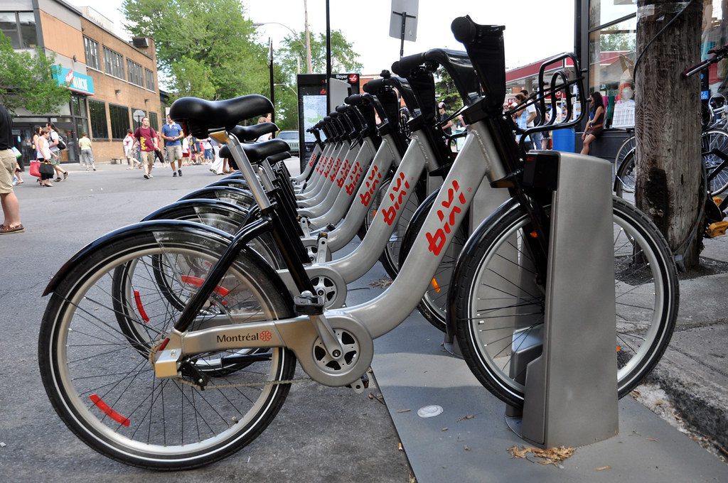 Bixi Bikes Service in Montreal