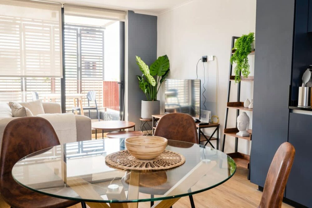 2-bedroom furnished apartment in Santiago Chile, ideal for professionals moving to Santiago Chile