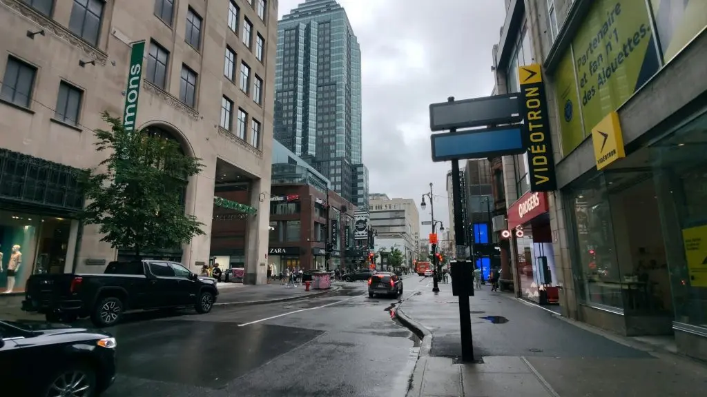 Montreal downtown